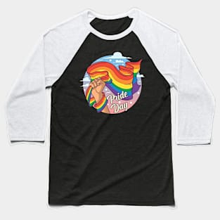 Pride day flag Baseball T-Shirt